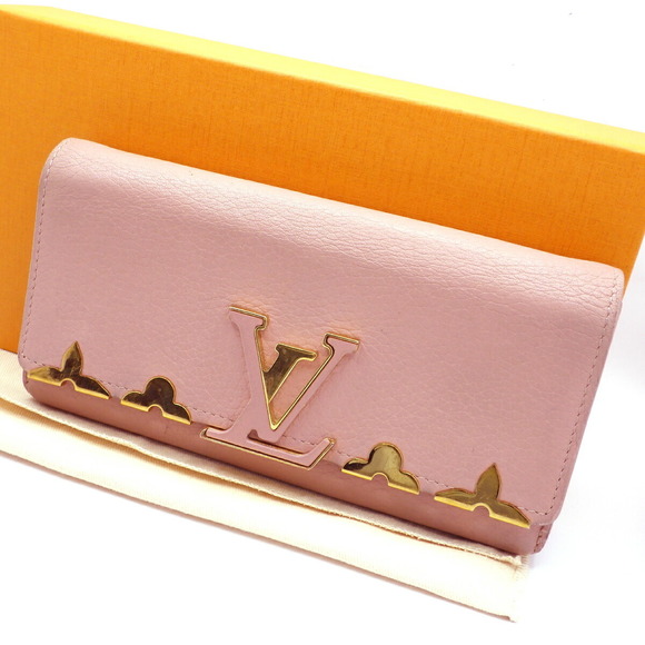 Louis Vuitton Capucines Cards Wallet Long Portefeuille - Picture 1 of 4